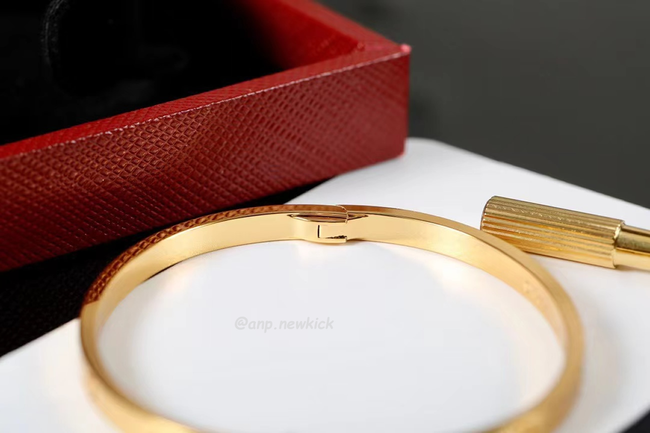 Cartier 18k Love Bracelets Gold Silver Rosegold (9) - newkick.cc